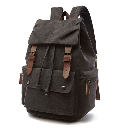 Durable Classic Canvas Large Backpack - Fesara