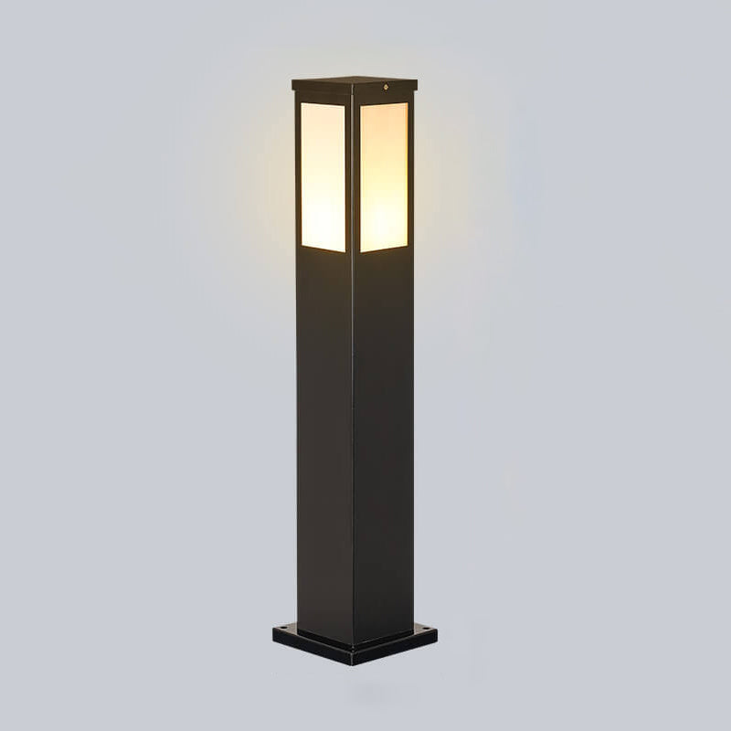 Contemporary Outdoor Solar Powered Garden Light