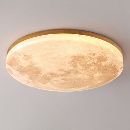Simple Round White LED Ceiling Light Fixtures