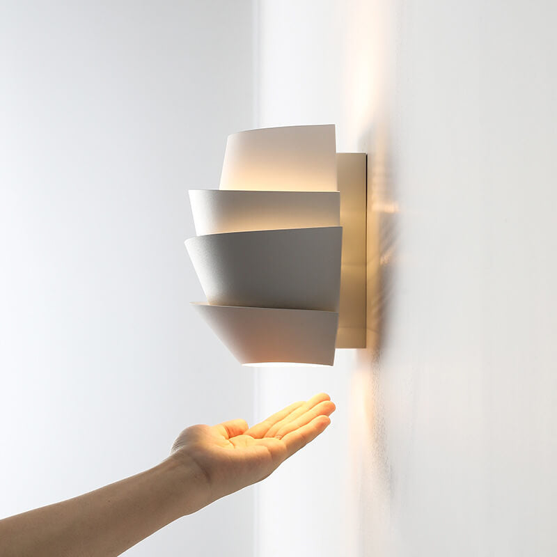 Contemporary Iron Dual Wall Lamp