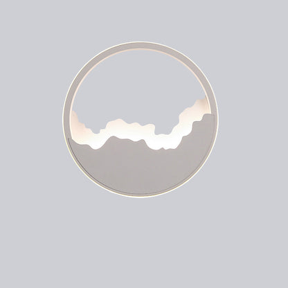 Modern Wave Pattern Wall Lamp