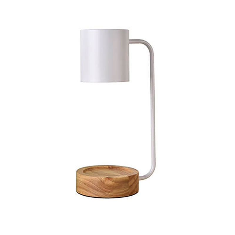 Rustic Wooden Dimmable Melted Wax Table Lamp