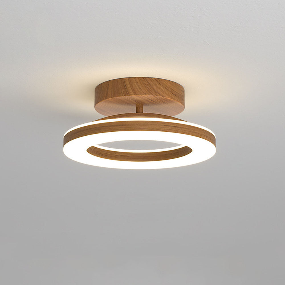 Circular LED Ceiling Light for Hallway and Entryway