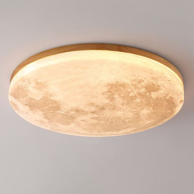 Simple Round White LED Ceiling Light Fixtures