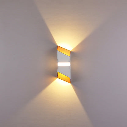 Modern Outdoor Wall Lamp - Weather-Resistant LED Wall Sconce with Up & Down Lighting-2