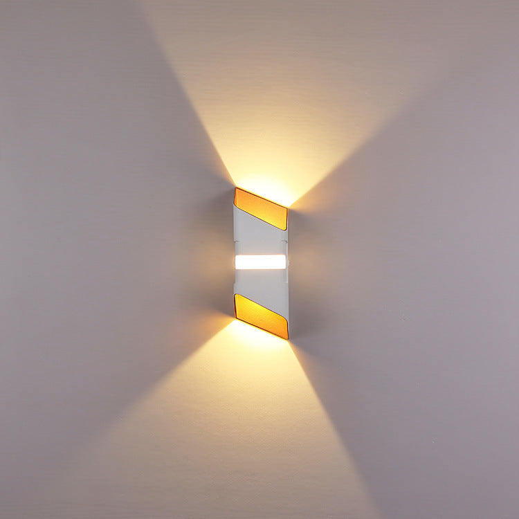 Variant image for Modern Outdoor Wall Lamp - Weather-Resistant LED Wall Sconce with Up & Down Lighting-7