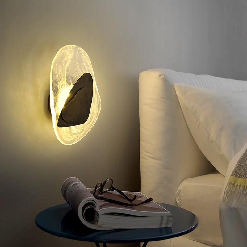 Luxurious Glass Nordic Style Wall Light - Fesara