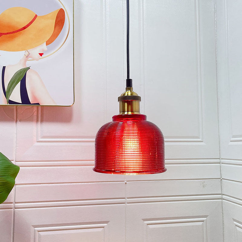 Classic Distressed Glass Pendant Light