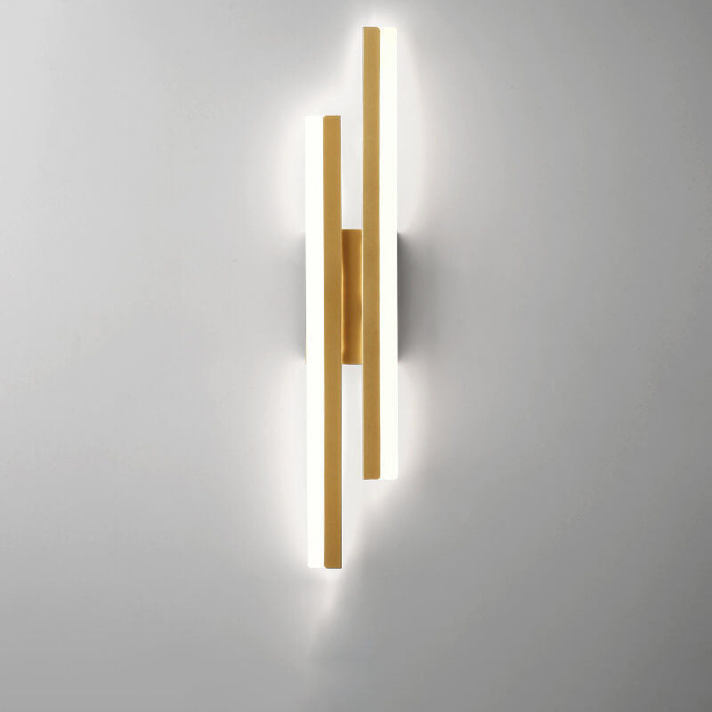 Slim LED Wall Light | Modern Iron Fixture | Adjustable Brightness
