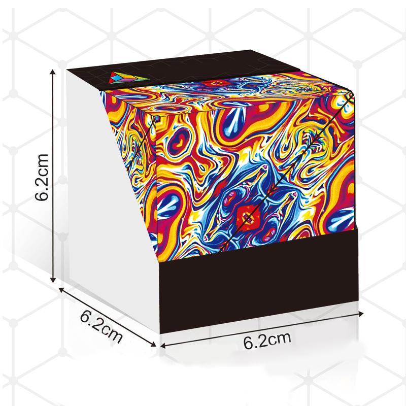 Colorful Magnetic Puzzle Cube Toy