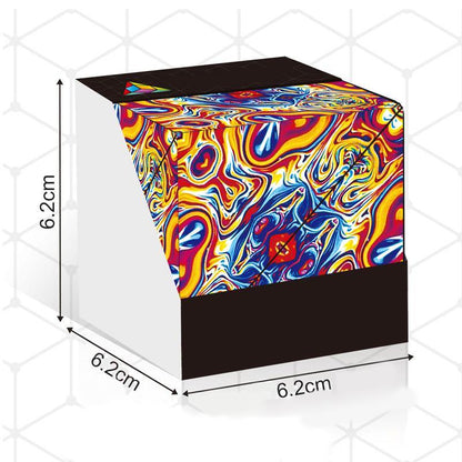 Colorful Magnetic Puzzle Cube Toy