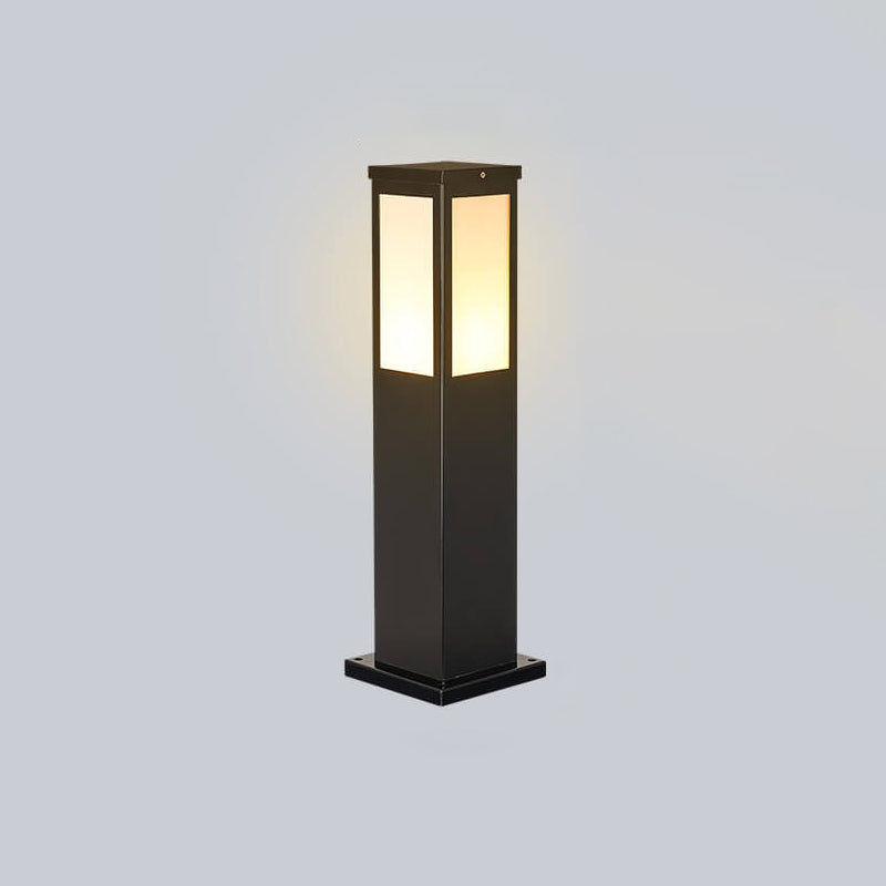 Contemporary Outdoor Solar Powered Garden Light