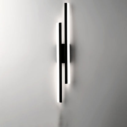 Slim LED Wall Light | Modern Iron Fixture | Adjustable Brightness