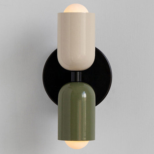 Contemporary Dual Head Wall Lamp - Fesara