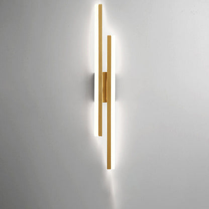 Slim LED Wall Light | Modern Iron Fixture | Adjustable Brightness