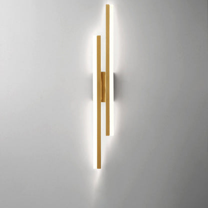 Slim LED Wall Light | Modern Iron Fixture | Adjustable Brightness
