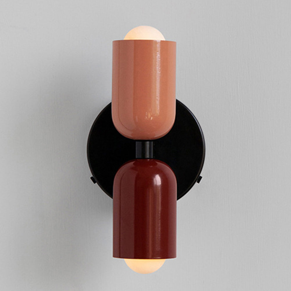 Contemporary Dual Head Wall Lamp