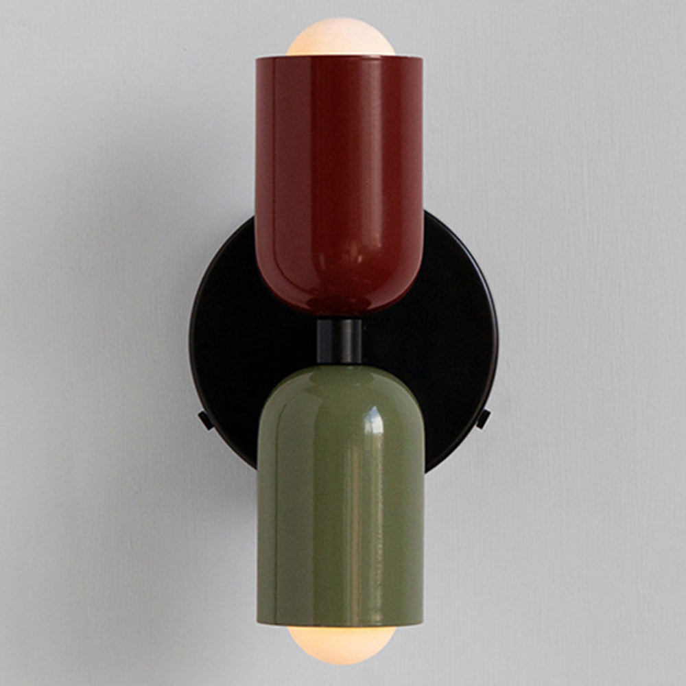 Contemporary Dual Head Wall Lamp
