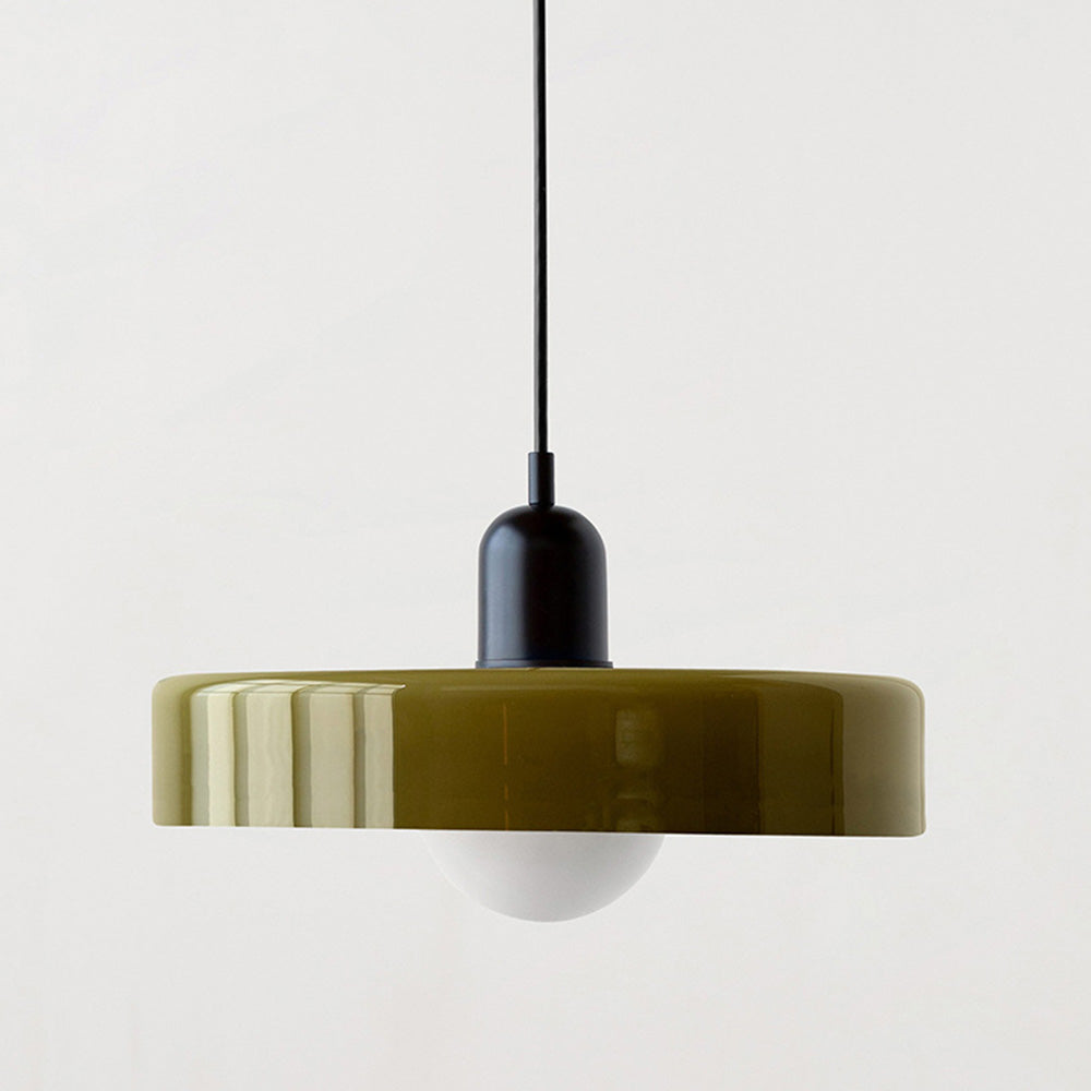 Colorful Glass Drop Ceiling Light Fixture