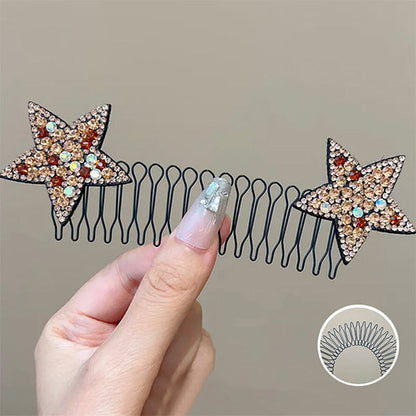 Delicate Clear Star Hair Clip