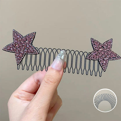 Delicate Clear Star Hair Clip