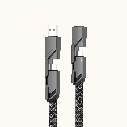 Premium 4-in-1 Braided Fast Charging Cable