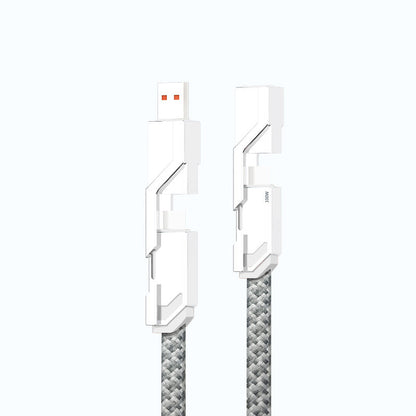 Premium 4-in-1 Braided Fast Charging Cable