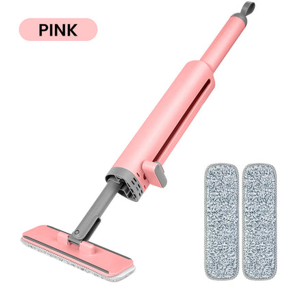 Compact Spin Mop with Extendable Crevice Tool