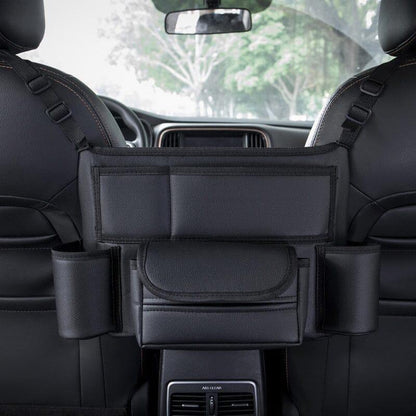 Practical Car Storage Bag with Multiple Compartments