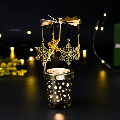 Rotating Metal Candle Holders