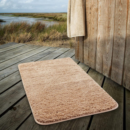 Luxury Microfiber Bathroom Mat – Soft Anti-Slip Floor Mat