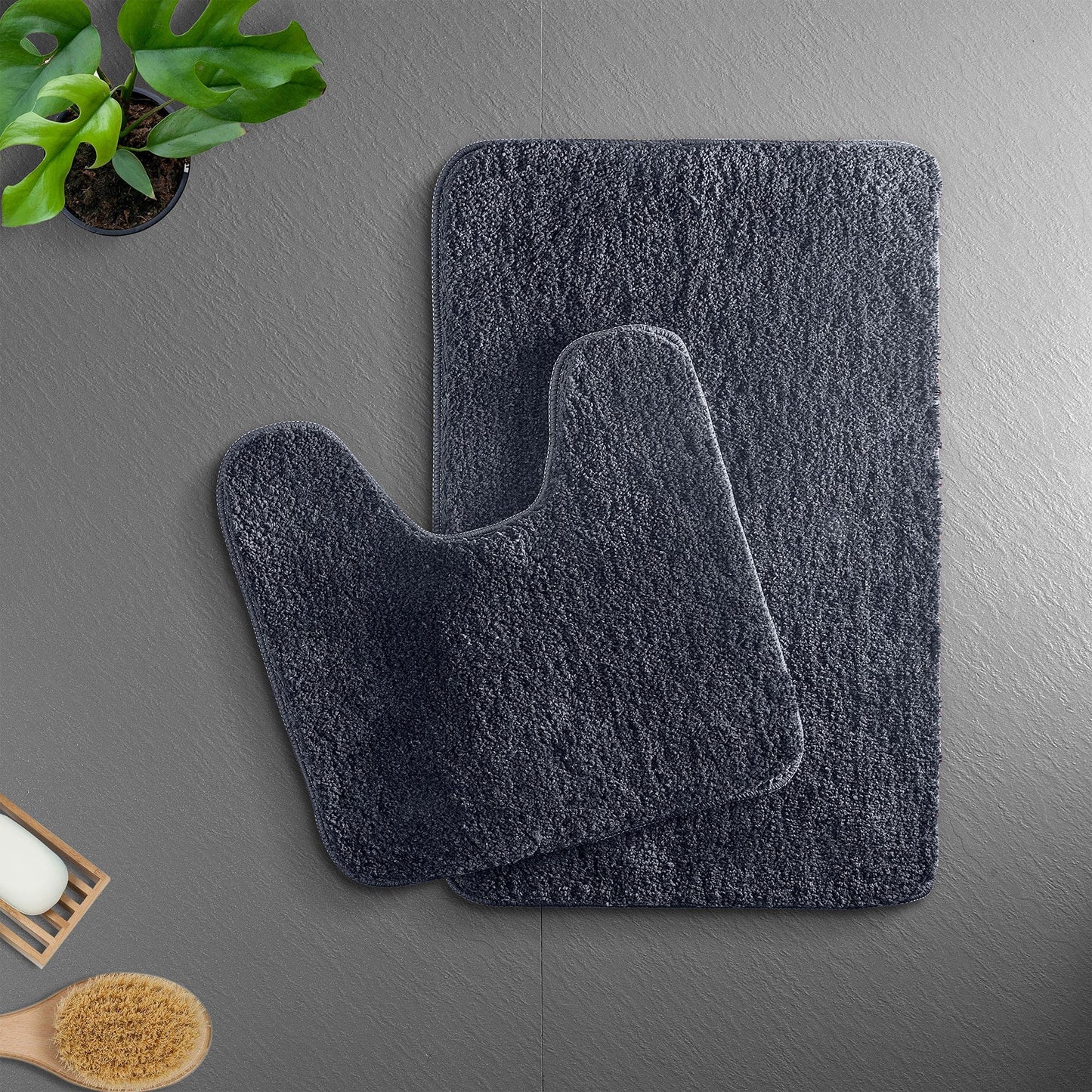 Luxury Microfiber Bathroom Mat – Soft Anti-Slip Floor Mat