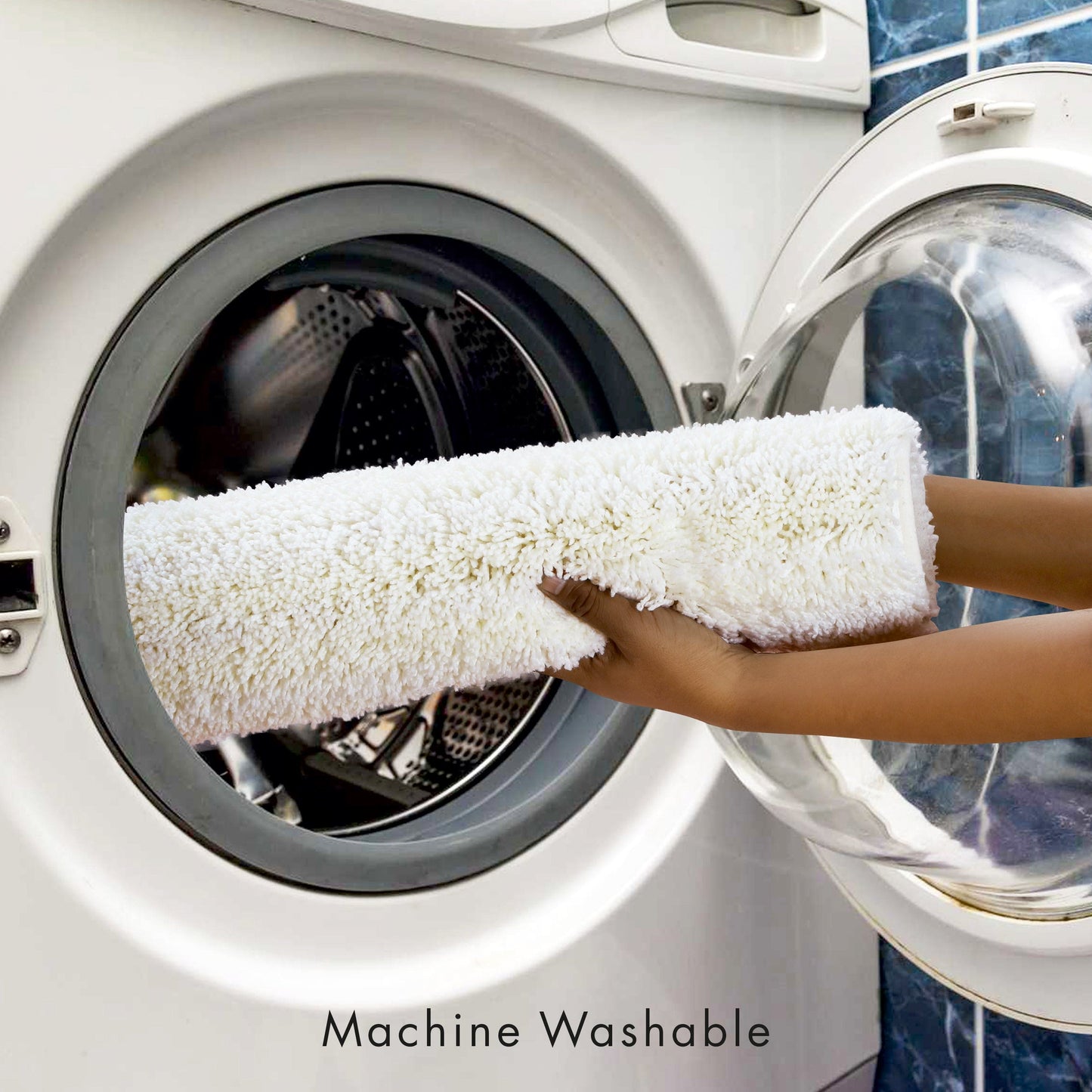 Luxury Microfiber Bathroom Mat – Soft Anti-Slip Floor Mat