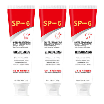Natural Whitening Probiotic Toothpaste