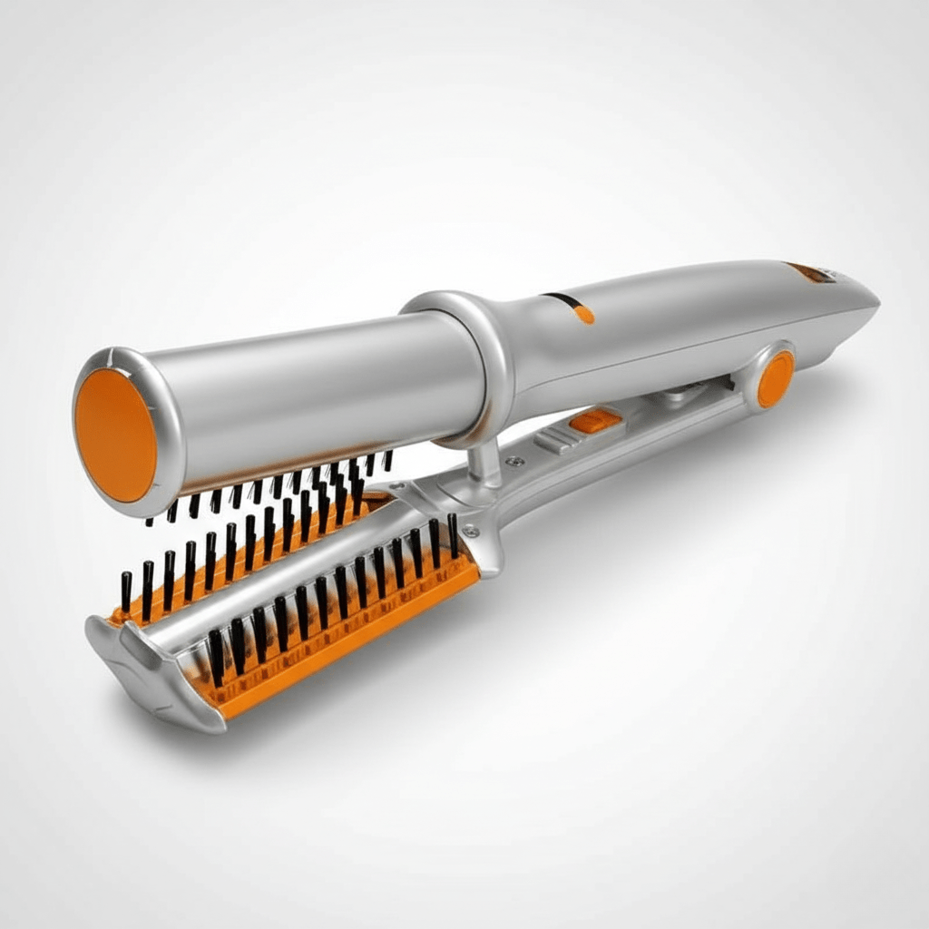 Easy Twist 2-in-1 Rotating Hair Curler for Salon Volume - Fesara