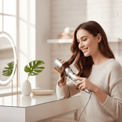 STYLEMAX – 2-in-1 rotating hair brush for effortless styling 2