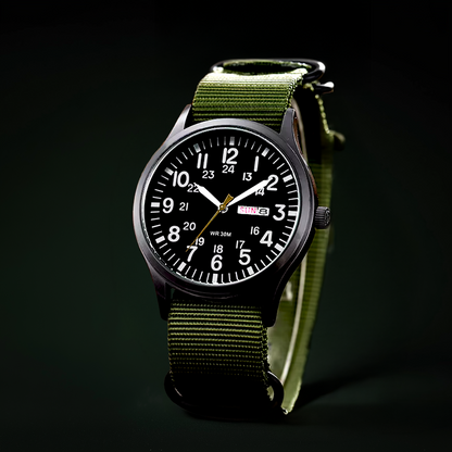 Tough Waterproof Mens Stainless Steel Watch