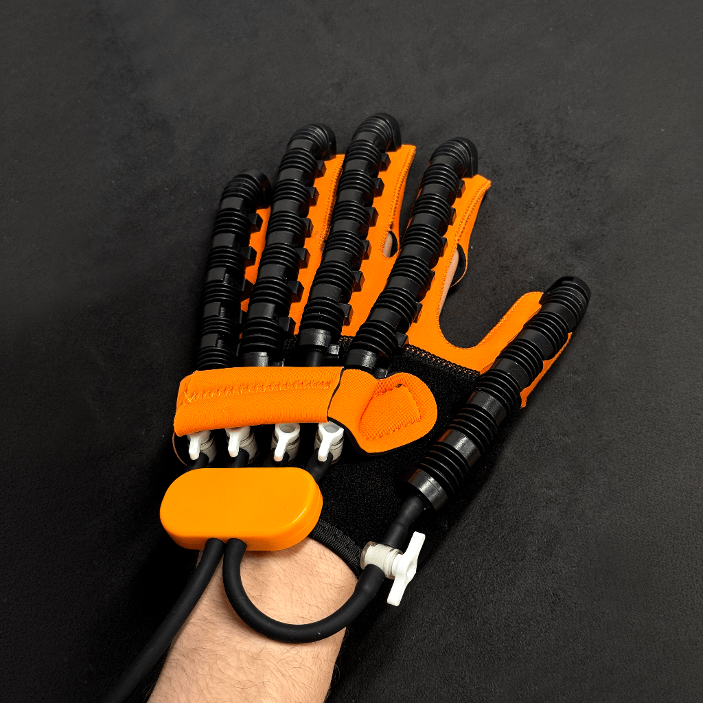 SYNCHROGRIP – Automatic hand exerciser glove for home rehabilitation & strength building 1
