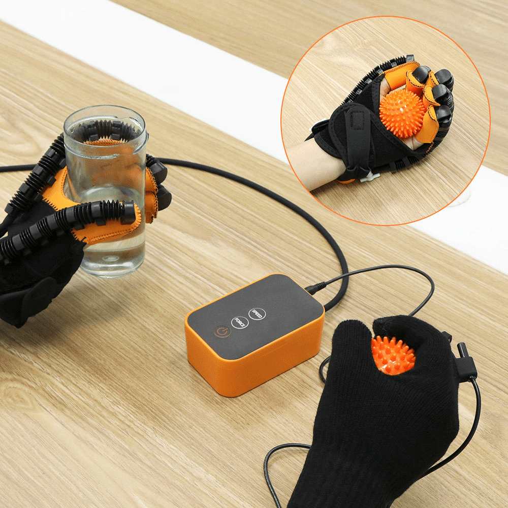 SYNCHROGRIP – Automatic hand exerciser glove for home rehabilitation & strength building 4