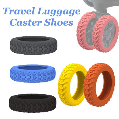 Durable Luggage Wheels Protective Caps 8 Pack