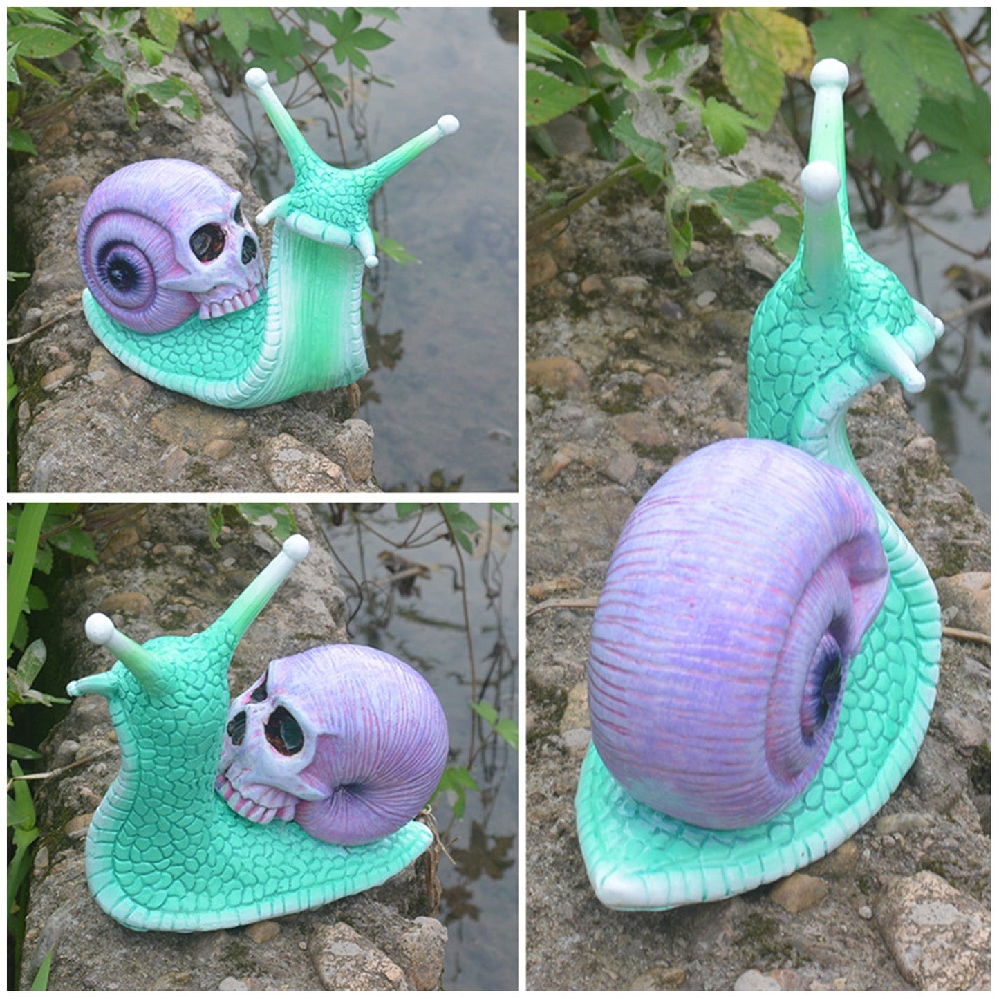 Spooky Skull Garden Halloween Decoration