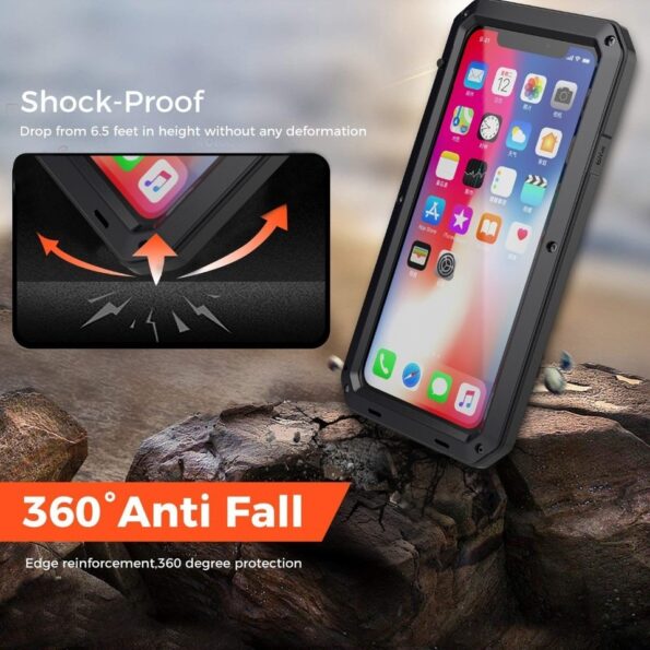 Durable iPhone Case - Tough Shock Absorbing Phone Cover - Fesara