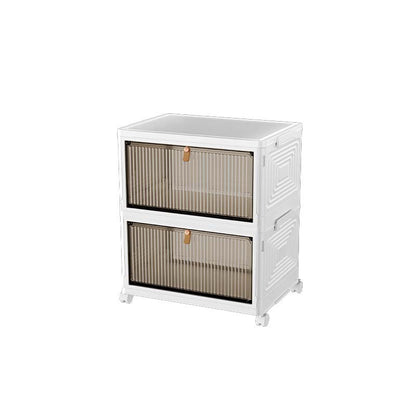 Clear Stackable Shoe Storage Rack - Fesara
