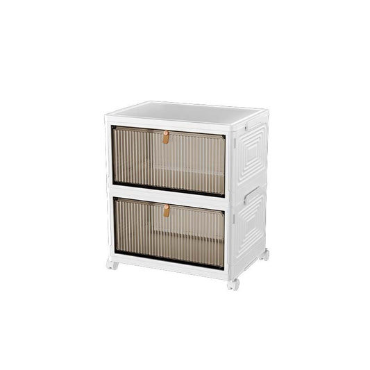 Clear Stackable Shoe Storage Rack - Fesara