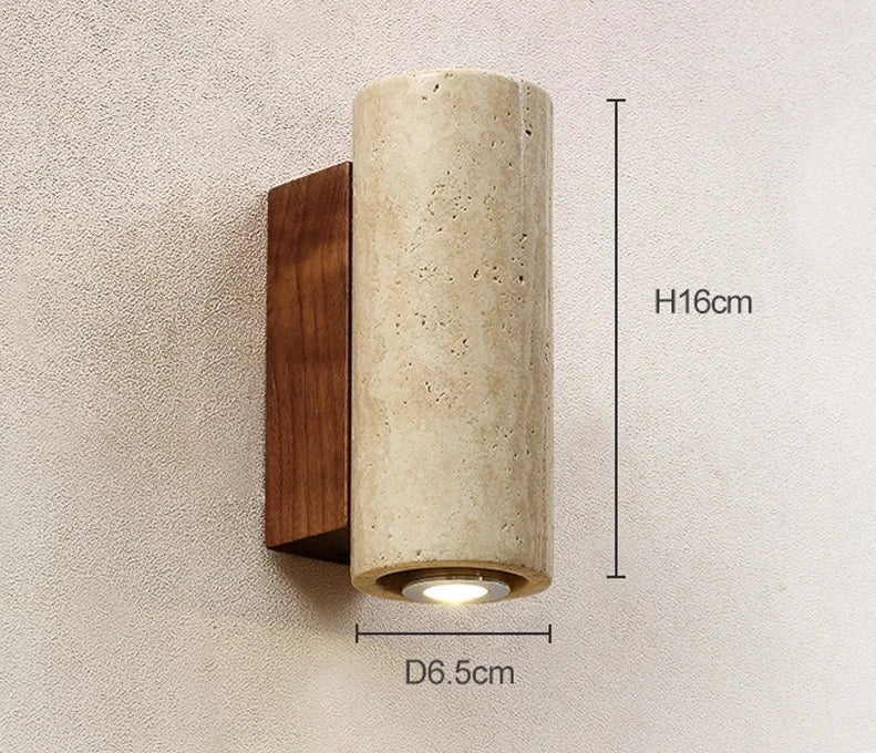 Stylish Stone LED Wall Light