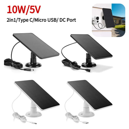 Portable 10W Solar Power Panel Charger