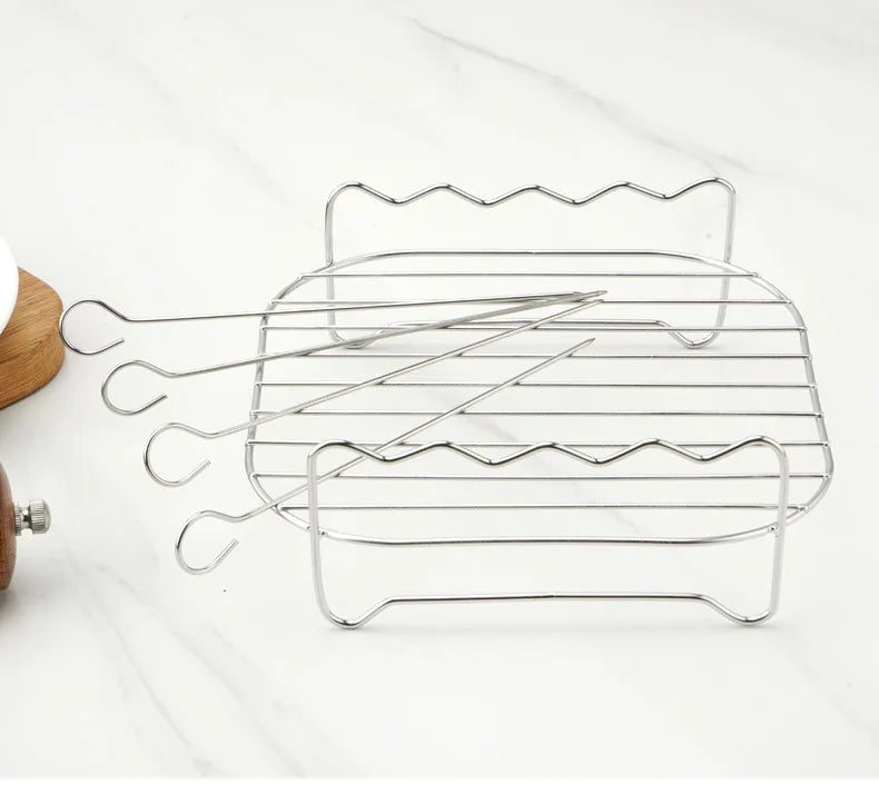 Premium Stainless Steel BBQ Grill Set with Accessories