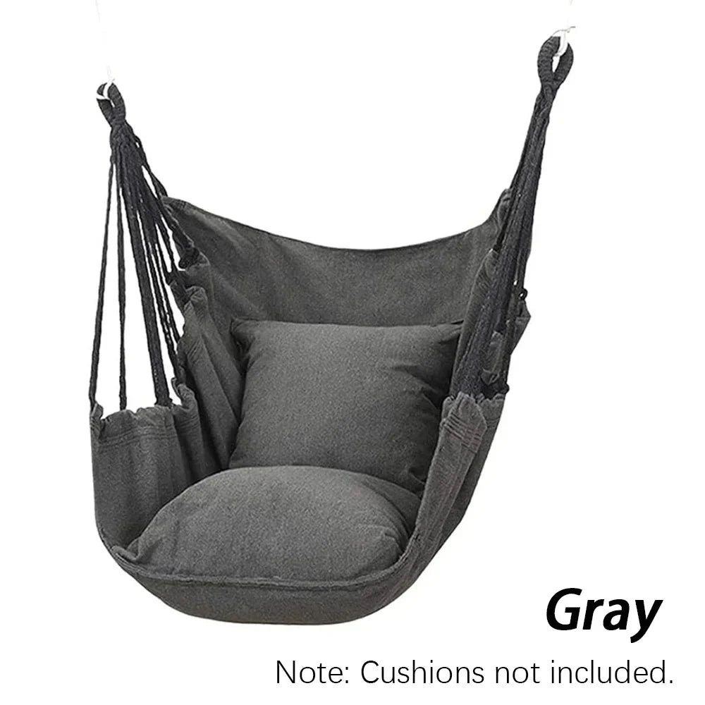Hanging Wicker Chair - 250kg Heavy Duty - Indoor/Outdoor Use - Fesara