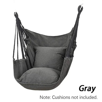 Hanging Wicker Chair - 250kg Heavy Duty - Indoor/Outdoor Use - Fesara