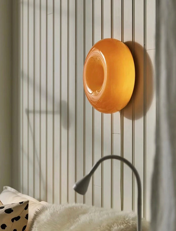 Vintage Style Round Wall Light
